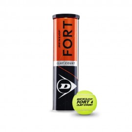 Tubo Dunlop Fort Clay Court X4