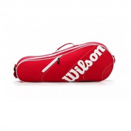 Raquetero Wilson Advantage Team 3 Pack Bag Red Z609503