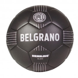 Pelota Futbol Drb Belgrano Black Negro/plata Nº5